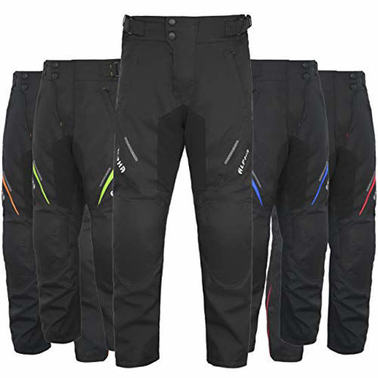 Men Leather Motorcycle Pants Motorbike Riding Outdoor Tour Waterproof  Trousers / | eBay