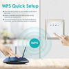 Picture of WiFi Extender - WiFi Repeater, WiFi Booster Covers Up to 2500 Sq.ft and 30 Devices, Up to 1200Mbps Dual Band WiFi Repeater with 2 Ethernet Port, Wireless Booster Suitable for All Routers