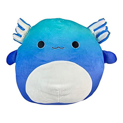 Picture of Squishmallows Official Kellytoy 12 Inch Soft Plush Squishy Toy Animals (Miss Vi Blue Axolotl)