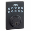 Picture of Amazon Basics Contemporary Electronic Keypad Deadbolt Door Lock, Keyed Entry, Matte Black