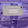 Picture of Autosmark Right Side Sun Visor Fit for Nissan Altima 2013 2014 2015 2016 2017 2018 with Light Switch 96400-3TA2A Gray