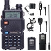 Picture of BaoFeng UV-5R 8 Watt High Power VHF UHF Dual Band Two Way Radio Tri-Power 8/4/1W Portable Radio with one More 3800mAh Battery,Speaker, Antenna, USB Program Cable and Earpiece