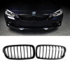 Picture of SNA ABS F30 Grill, Front Kidney Grille for 2012-2018 3 Series F30 F31 (Single Slat Gloss Black Grills, 2-pc Set)