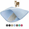 Picture of WePet Cat Litter Mat, Kitty Litter Trapping Mat, Honeycomb Double Layer Mats, No Phthalate, Urine Waterproof, Easy Clean, Scatter Control, Catcher Litter Tray Box Rug Carpet