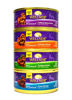 Picture of Wellness Minced Grain-Free Wet Cat Food Variety Pack - 4 Flavors (Tuna, Turkey, Chicken, and Turkey & Salmon) - 12 (5.5 Ounce) Cans - 3 of Each Flavor