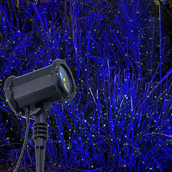 Picture of Lunmore Firefly Garden Lights Star Projector Laser Christmas Lights