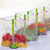 Picture of Original Jokari Adjustable Baggy Rack Stand 12 Pack. Prop Plastic Ziploc Freezer Storage Bags Open Hands-Free To Pour Leftovers, Snacks and Meal Prep Ingredients With No Food Spills or Kitchen Mess.