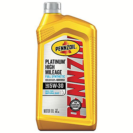 Picture of Pennzoil 550042728-6PK Platinum SN 5W-30 Motor Oil (Lubricant), 1 Quart, 6 Pack