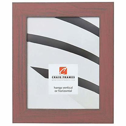 Picture of Craig Frames Jasper Picture Frame, 18 x 18 Inch, Country Weathered Red