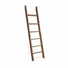 Picture of RELODECOR 6-Foot Wall Leaning Blanket Ladder| Laminate Snag Free Construction (Brown)