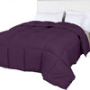 Picture of Utopia Bedding Comforter Duvet Insert - Quilted Comforter with Corner Tabs - Box Stitched Down Alternative Comforter (Queen, Plum)