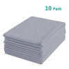 Picture of Standard Size Daycare/Pre-Shcool Cot Sheet 10 Pack, Childrens Naptime Cot Sheet, Grey, Breathable Microfiber Nap Sheet for Boys and Girls