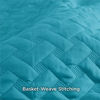 Picture of Bedsure King Quilt Bedding Set Teal - Lightweight King Size Quilt Set for Summer Bedspreads Coverlet with 2 Pillow Shams