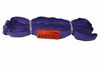 Picture of ATERET Powerlift Purple Polyester Endless Round Sling - 2,600 lb. Vertical Capacity, 16 Feet Length, 5,200 lbs Basket - Heavy Duty Poly Lifting Sling