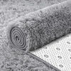 Picture of GKLUCKIN Shag Ultra Soft Area Rug, Fluffy 5'x8' Light Grey Rugs Plush Fuzzy Non-Skid Indoor Faux Fur Rugs Furry Carpets for Living Room Bedroom Nursery Kids Playroom Decor