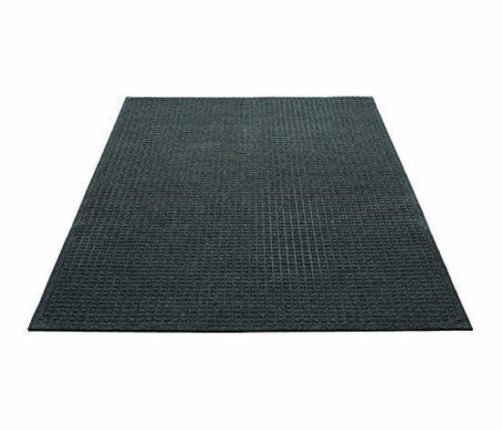 Picture of Guardian EcoGuard Indoor Wiper Floor Mat, Recycled Plastic and Rubber, 3' x 5', Green