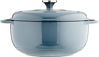 Picture of Lodge Enameled Cast Iron Dutch Oven, 3 Qt, Storm Blue