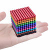 Picture of LOVEYIKOAI Large Upgraded 5MM 1000PCS 10 Colors Colorful Magnets Toys Building Blocks Magnetic Fidget Blocks Toys Office Desk Stress Relief Toys for Adults (10 Colors)