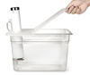 Picture of EVERIE Sous Vide Container with Collapsible Hinge Lid and Sous Vide Rack and Sleeve Compatible with Breville Joule (KIT-12-CS-PP)