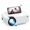 Picture of WiFi Projector, Mini Video Projector with Screen Mirroring,Wireless Movie Projector Support 1080P Full HD , Compatible with TV Stick/ Phone/ PC /Chromecast,Suit for Home Theater and Party