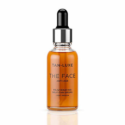 Picture of TAN-LUXE The Face Anti-Age - Rejuvenating Self-Tan Drops, 30ml - Cruelty & Toxin Free - Light/Medium