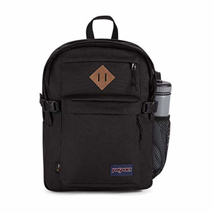 Picture of JanSport Main Campus Cordura Backpack - School, Travel, or Work Bookbag w 15-Inch Laptop Pack with Leather Trims