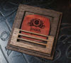 Picture of Dungeon Master Personalized whiskey gift set in wood box, dungeons and dragons gift, D&D gift