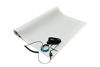 Picture of Bertech ESD Anti-Static Table Mat Kit, 18 In. x 30 In., Gray, Includes an ESD Wrist Strap and ESD Grounding Cord, MADE IN USA