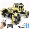 Picture of LOOZIX Remote Control Car, 1:16 Metal Drift RC Cars 360° Rotating 4WD 2.4Ghz Gesture Sensor Control Monster Truck for Kids All Terrains Crawler RC Vehicle Rechargeable Batteries for Boys Kids