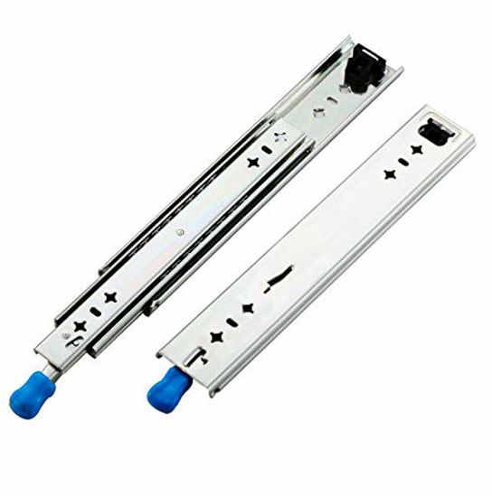 Picture of VADANIA Heavy Duty Drawer Slides, 16 Inch with Lock, VD2053, Full Extension Ball Bearing, 1-Pair