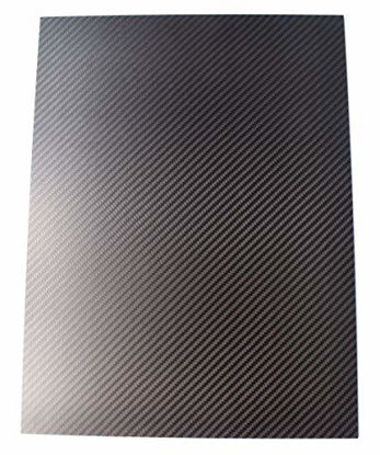 Picture of cncarbonfiber 4mm 200x300mm 100% Carbon Fiber Sheet Laminate Plate Panel 3K Twill Matte Finish