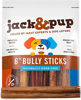 Picture of Jack&Pup 6-inch Premium Grade Odor Free Bully Sticks Dog Treats, (25 Pack) - 6 Long All Natural Gourmet Dog Treat Chews - Fresh and Savory Beef Flavor - Long Lasting Treat