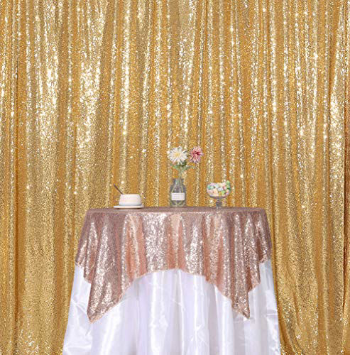 GetUSCart- SquarePie Sequin Backdrop 10FT x 10FT Gold Photography ...