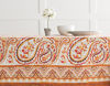 Picture of Maison d' Hermine Palatial Paisley 100% Cotton Tablecloth for Kitchen Dining | Tabletop | Decoration | Parties | Weddings | Thanksgiving/Christmas (Rectangle, 60 Inch by 90 Inch)