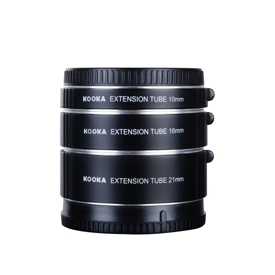 Picture of Kooka KK-SE47A Extension Tube Kit for Sony E-Mount 10 mm Black