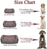 Picture of Warming Dog Beds for Medium Dogs Rectangle Washable Pet Bed with Firm Breathable PP for Cats, Sleeping Orthopedic Beds