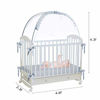 Picture of RUNNZER Baby Crib Safety Pop Up Tent, Crib Net to Keep Baby in, Crib Canopy Cover to Keep Baby from Climbing Out