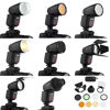 Picture of Godox AK-R1 Accessories Kit for Godox V1 Round Head Camera Flash and Godox H200R Round Flash Head to Godox AD200/Godox AD200pro Pocket Flash Light