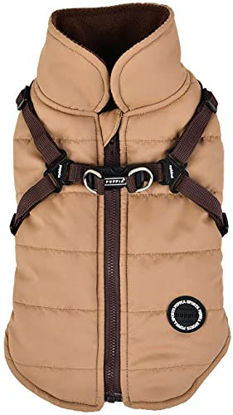 Picture of Puppia Mountaineer II Winter Vest- Beige - S