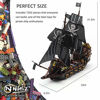 Picture of Nifeliz Black Hawk Pirates Ship Model Building Blocks Kits - Construction Set to Build, Model Set and Assembly Toy for Teens and Adult,Makes a Great Gift for People who Like Creative Play (1352Pcs)