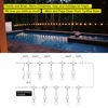 Picture of Outdoor String Lights LED 100FT Commercial Grade Heavy Duty Light String Lights with 30 Sockets 32 Shatterproof Plastic Bulbs Include 2 Spare S14 Dimmable Edison Bulbs Patio Market Cafe String Lights