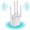 Picture of WiFi Extender Up to 1200Mbps Repeater,Covers Up to 4000 Sq.ft and 35 Devices,4 Antennas 360° Full Coverage Dual Band 2.4G and 5G Range Extender, Booster to Extend Range of WiFi Internet Connection