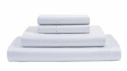 Picture of CHATEAU HOME COLLECTION 800-Thread-Count Egyptian Cotton Deep Pocket Sateen Weave Sheet Set (Twin, White)