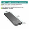 Picture of External Hard Drive, Portable Hard Drive External HDD Durable USB 3.1 for PC, Mac, Desktop, Laptop (2TB, Black)