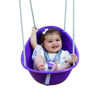 Picture of Swurfer Coconut - Your Child's First Swing with Blister Free Rope and 3-Point Safety Harness, Ages 9 Months and Up (Purple)