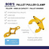 Picture of BISupply Pallet Puller Clamp, 6,000 lb pound Pulling Capacity, Pallet Grabber Hook Puller Tool for Forklift Chain