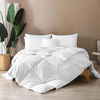 Picture of BPC Twin Size Down Comforter - Goose Duck Down Comforter with Filling Down and Feather and 100% Cotton Cover - All Season Duvet Insert or Stand-Alone Down Comforter