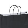 Picture of Black Gift Bags 16x6x12"100Pcs GSSUSA Sturdy Shopping Bags,Party Bags,Merchandise bag, Kraft Bags, Retail Bags, Black Paper Bags with Handles