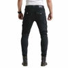 Picture of Men's Motorcycle Riding Pants Denim Jeans Protect Pads Equipment with Knee and Hip Armor Pads VES6 (Black, S=28)