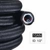 Picture of EVIL ENERGY 10AN 5/8" PTFE E85 Hose Braided Fuel Injection Line 20FT Nylon Stainless Steel Black